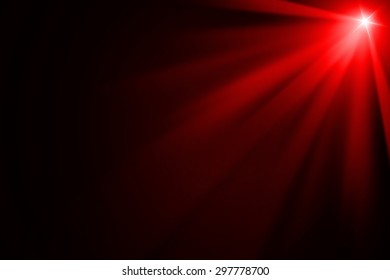 Red Stage Light Background