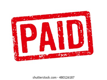 897 Paid cash stamp Images, Stock Photos & Vectors | Shutterstock