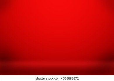 Red Studio Backdrop Background.