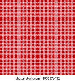 Red Tablecloth Texture Seamless Pattern Stock Illustration 1935376432 ...
