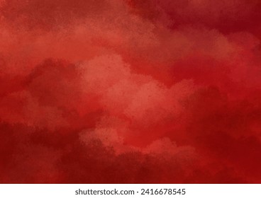 Red textured cloudy background wallpaper