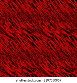 Red Tiger Skin Abstract Patter Seamless Texture Background Can Use For Fabric Or Printing