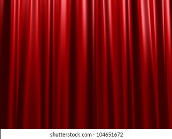 Red Velvet Curtain