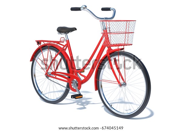 vintage style bike with basket