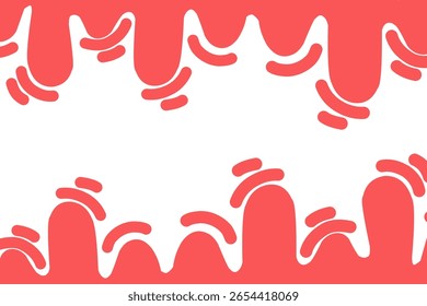 Red Wavy Abstract Background Pattern, colorful background