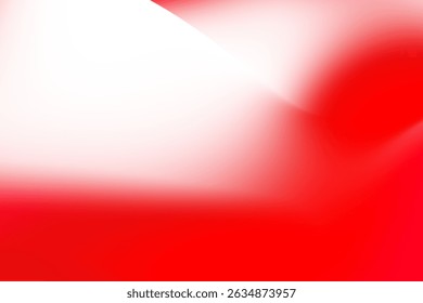 Red and White Background In Different Style and Shape. Red and White Gradient Abstract Background. Abstract smooth gradient with red and white tones, perfect for modern and elegant design projects