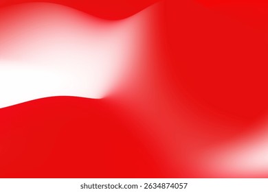 Red and White Background In Different Style and Shape. Red and White Gradient Abstract Background. Abstract smooth gradient with red and white tones, perfect for modern and elegant design projects