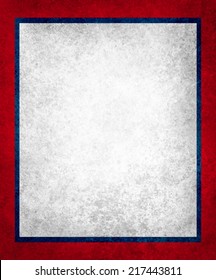 Red White And Blue Background Paper, Vintage Texture Layered Border Design