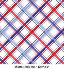 Red, White & Blue Plaid