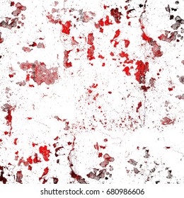 Red White Grunge Background Bloody Texture Stock Illustration 680986606 ...