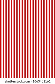 Red And White Stripes Wall Paper