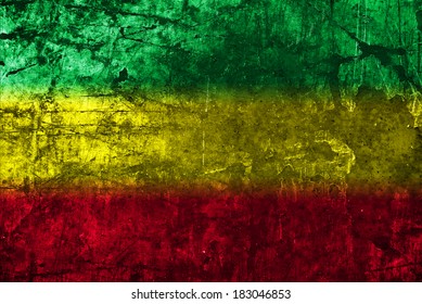 Red, Yellow, Green Rasta Flag