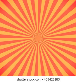 Red Yellow Sunburst Pattern Background Stock Illustration 403426183 ...