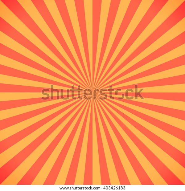 Red Yellow Sunburst Pattern Background Stock Illustration 403426183 ...