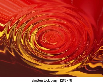 Red-yellow  ripples