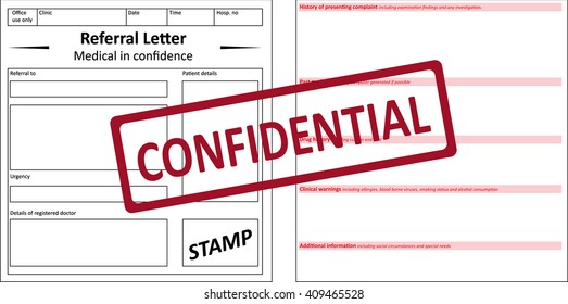 Referral Letter Confidential