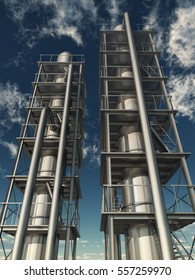 Refinery
Computer generated 3D illustration