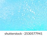 Reflective blue texture background. Shiny plastic surface with unevenness. Uneven, bumpy texture. Texture that reflects light randomly. Graphic design texture element. Pastel color wallpaper backdrop.