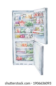 冷蔵庫 中身 のイラスト素材 画像 ベクター画像 Shutterstock
