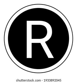 Registered Trademark Symbol Black And White 
