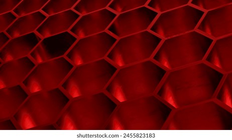 A regular hexagon is a symmetrical shape, meaning that it can be divided into six congruent triangles or six congruent rhombuses. It has six lines of symmetry.