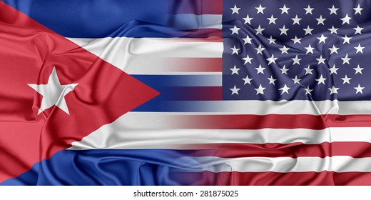 Relations Between Two Countries Usa Chile Stock Illustration 305281640