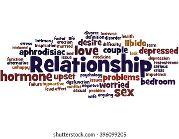 Relationship Word Cloud Concept On White Stock Illustration 396099205 ...