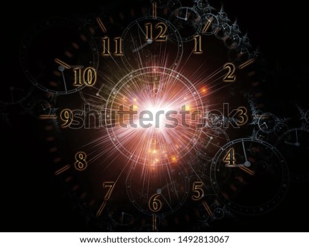 Relativity of Time. Faces of Time series. Backdrop of  clock dials and abstract elements to complement designs on the subject of science, education and modern technologies