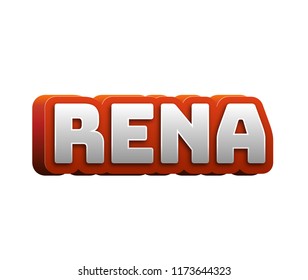 96 Rena 3d Images, Stock Photos & Vectors | Shutterstock