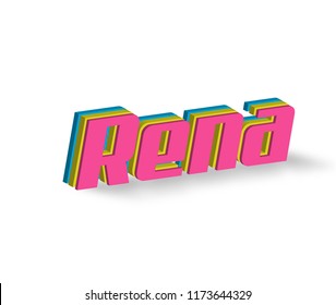 96 Rena 3d Images, Stock Photos & Vectors | Shutterstock