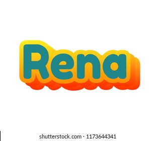 96 Rena 3d Images, Stock Photos & Vectors | Shutterstock