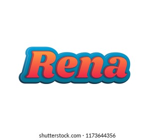 96 Rena 3d Images, Stock Photos & Vectors | Shutterstock