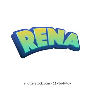 96 Rena 3d Images, Stock Photos & Vectors | Shutterstock