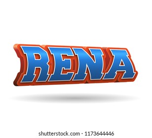 96 Rena 3d Images, Stock Photos & Vectors | Shutterstock