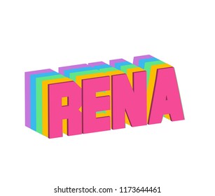 96 Rena 3d Images, Stock Photos & Vectors | Shutterstock