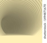 Render of 3D Geometric Abstract Background