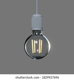 3d, Render 3d Bild einer LED Lampe, mit hoher Qualität.