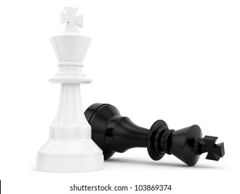 Render Of Chess Pieces