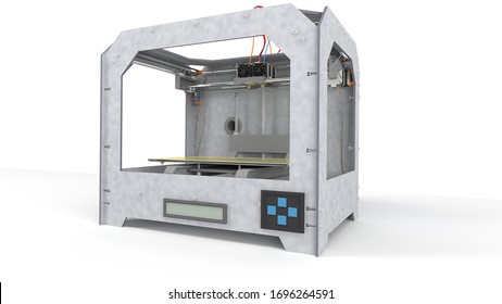 Render Of Home 3d Printer 