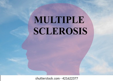 Render Illustration Multiple Sclerosis Script On Stock Illustration ...