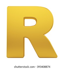 Render Letter R Brushed Gold Texture Stock Illustration 393408874 ...