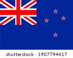 Render of the New Zealand flag. Perfect for printing on T-shirts, posters, wall murals, wall murals, mugs, glasses, sun loungers, banners, roll-ups, exhibition walls and any other 