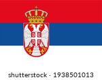 Render of the Republic of Serbia flag. Perfect for printing on T-shirts, posters, wall murals, mugs, glasses, sun loungers, banners, roll-ups and any other printing materials. Image jpg, RGB.