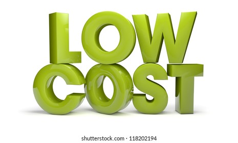 Render Of The Text Low Cost