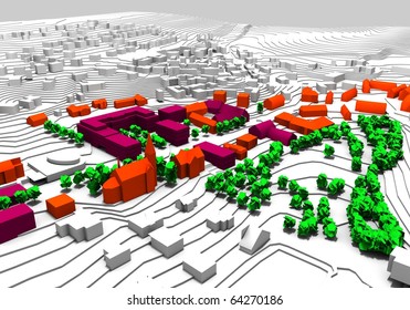 Rendered City Plan 5