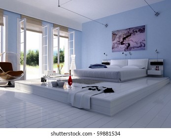 rendering bedroom