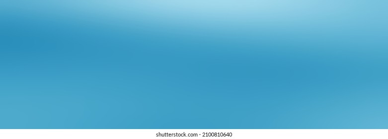 Rendering Of Empty Abstract Background. HD Format Proportions. Gradient Illustration, Abstract Design Dark Blue And City Blue Sky.