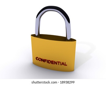 Rendering of a Lock (Confidential)