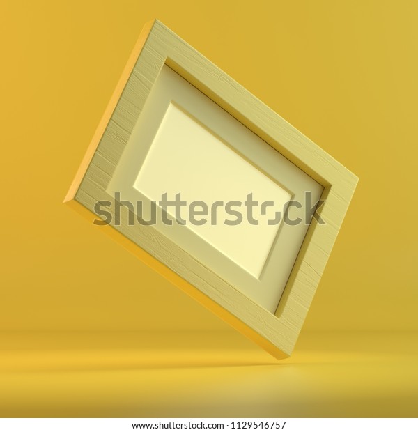 Download Rendering Photo Frame 3d Design Mockup Stock Illustration 1129546757