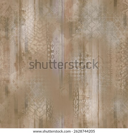 “Seamless repeating pattern design featuring decorative elements, perfect for textile prints, wallpapers, packaging, and digital backgrounds. Clean, versatile, and suitable for various surface design 